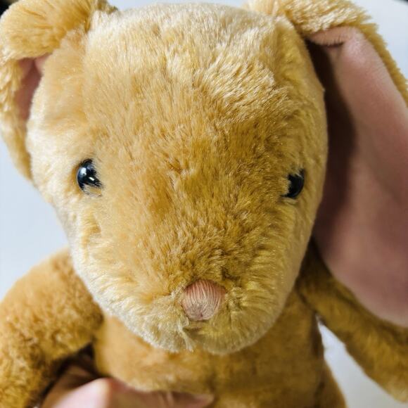 Build A Bear Workshop Pawlette Bunny Rabbit Plush Tan/ Pink 21” - Picture 14 of 14